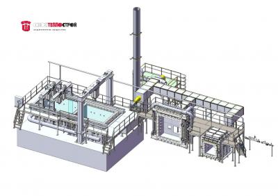 Проектирование, изготовление, монтаж и пуско-наладка комплекса (печей и системы нагружения) испытательного стенда строительных конструкций на огнестойкость