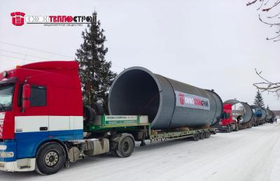 Металлические свободностоящие дымовые трубы больших диаметров высотой до 150м